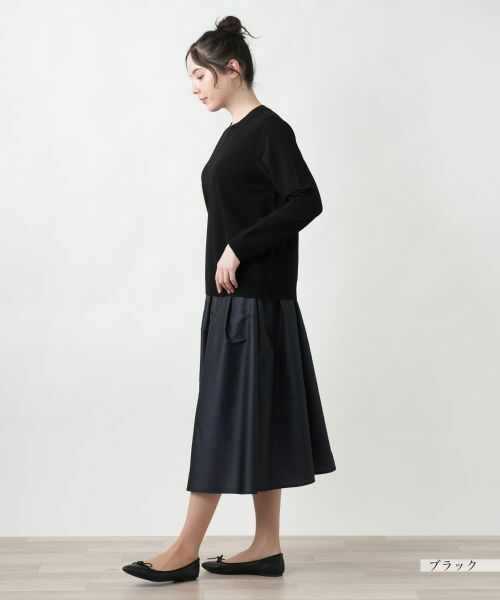 Leilian PLUS HOUSE / レリアンプラスハウス ニット・セーター | 【店舗人気】クルーネックプルオーバー【NEMIKA】 | 詳細11