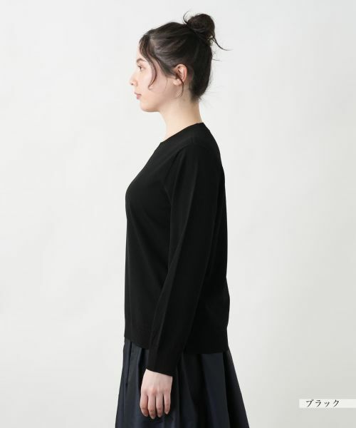 Leilian PLUS HOUSE / レリアンプラスハウス ニット・セーター | 【店舗人気】クルーネックプルオーバー【NEMIKA】 | 詳細14