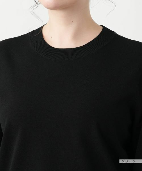 Leilian PLUS HOUSE / レリアンプラスハウス ニット・セーター | 【店舗人気】クルーネックプルオーバー【NEMIKA】 | 詳細16