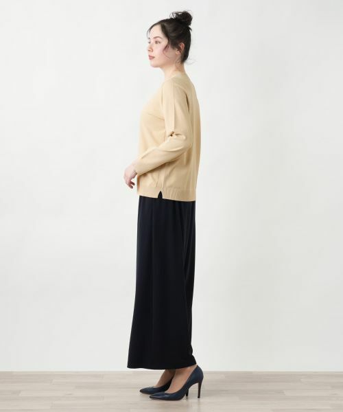 Leilian PLUS HOUSE / レリアンプラスハウス ニット・セーター | 【店舗人気】クルーネックプルオーバー【NEMIKA】 | 詳細5