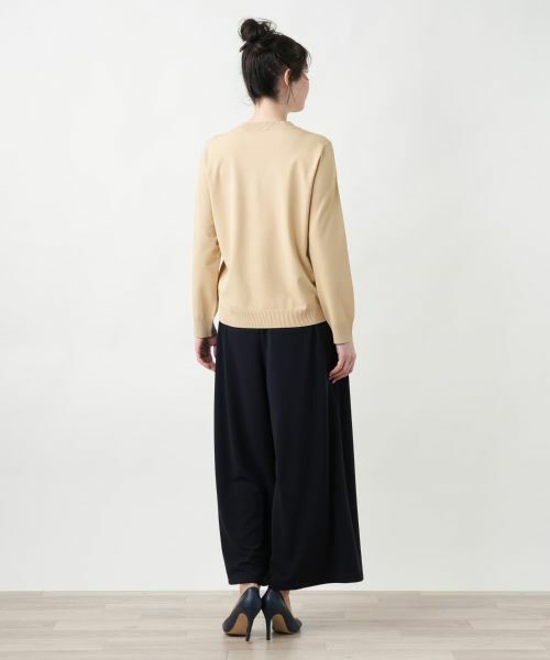 Leilian PLUS HOUSE / レリアンプラスハウス ニット・セーター | 【店舗人気】クルーネックプルオーバー【NEMIKA】 | 詳細6