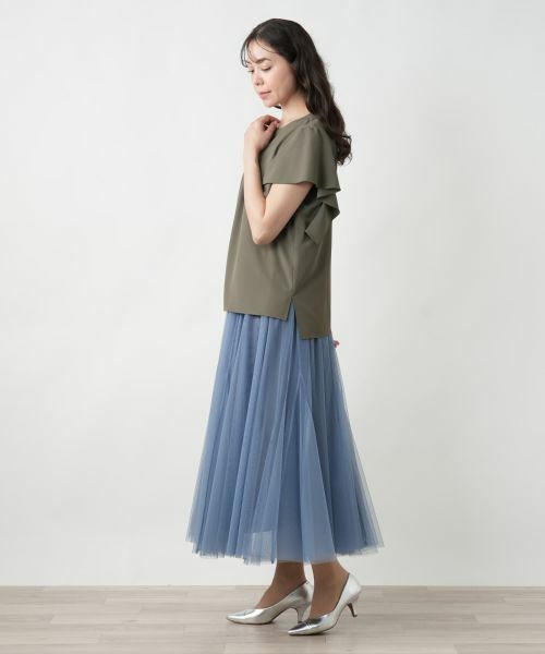 Leilian PLUS HOUSE / レリアンプラスハウス カットソー | 【店舗人気】フリルスリーブカットソー【BOURGE】 | 詳細13