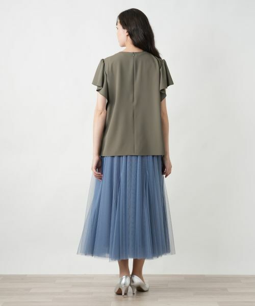 Leilian PLUS HOUSE / レリアンプラスハウス カットソー | 【店舗人気】フリルスリーブカットソー【BOURGE】 | 詳細14