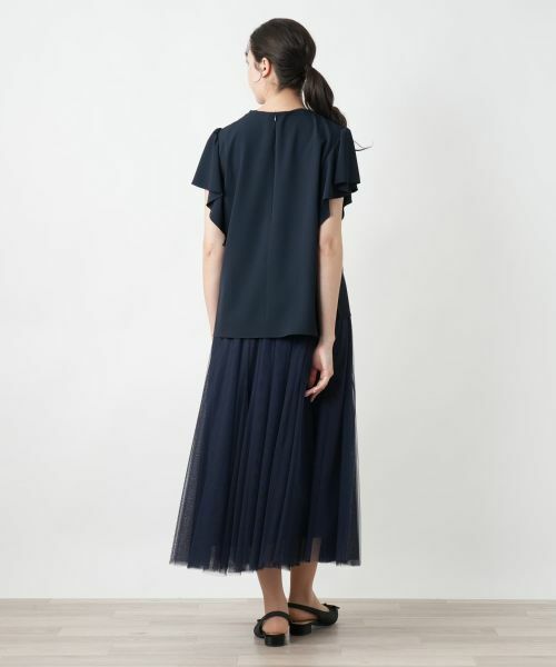 Leilian PLUS HOUSE / レリアンプラスハウス カットソー | 【店舗人気】フリルスリーブカットソー【BOURGE】 | 詳細3