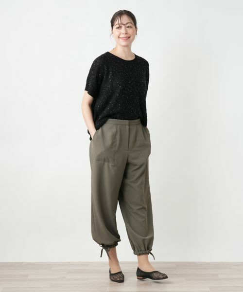 Leilian PLUS HOUSE / レリアンプラスハウス その他パンツ | 【店舗人気】クロップドパンツ【BOURGE】 | 詳細1