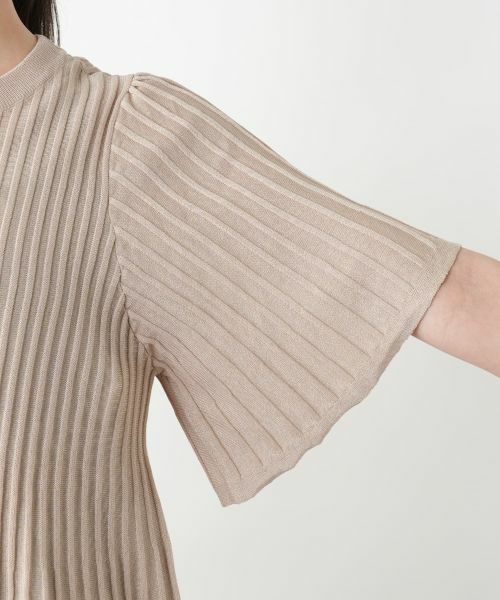 Leilian PLUS HOUSE / レリアンプラスハウス ニット・セーター | 【店舗人気】プリーツニット【BOURGE】 | 詳細15