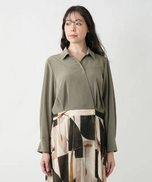 Leilian PLUS HOUSE / レリアンプラスハウス ドレス | ドッキングワンピース【BOURGE】 | 詳細4