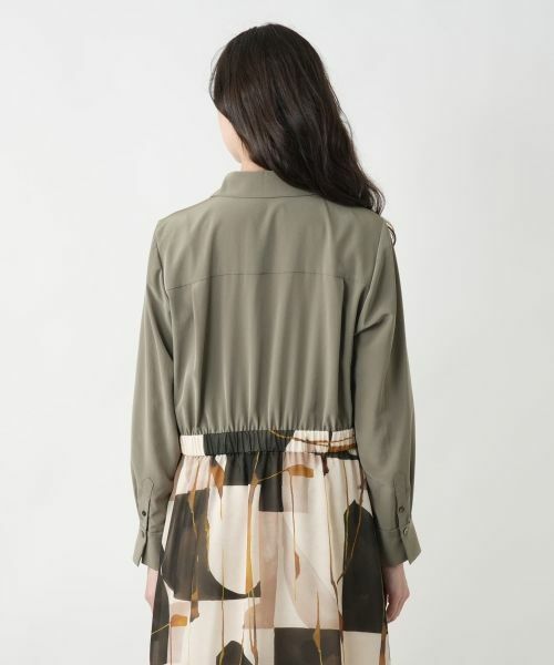 Leilian PLUS HOUSE / レリアンプラスハウス ドレス | ドッキングワンピース【BOURGE】 | 詳細6