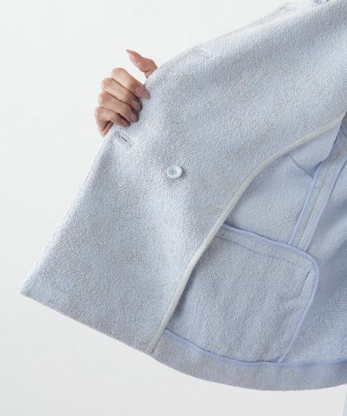 Leilian PLUS HOUSE / レリアンプラスハウス テーラードジャケット | ラメダブルジャケット【BOURGE】 | 詳細16