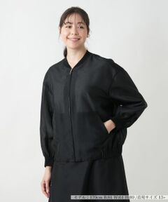 Leilian PLUS HOUSE / レリアンプラスハウス その他アウター | ボリュームスリーブブルゾン【BOURGE】