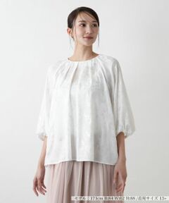 Leilian PLUS HOUSE / レリアンプラスハウス シャツ・ブラウス | 【店舗人気】タックブラウス【BOURGE】