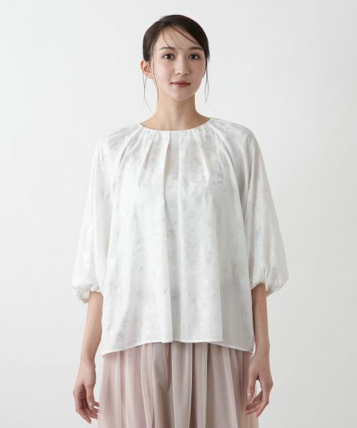 Leilian PLUS HOUSE / レリアンプラスハウス シャツ・ブラウス | 【店舗人気】タックブラウス【BOURGE】 | 詳細4