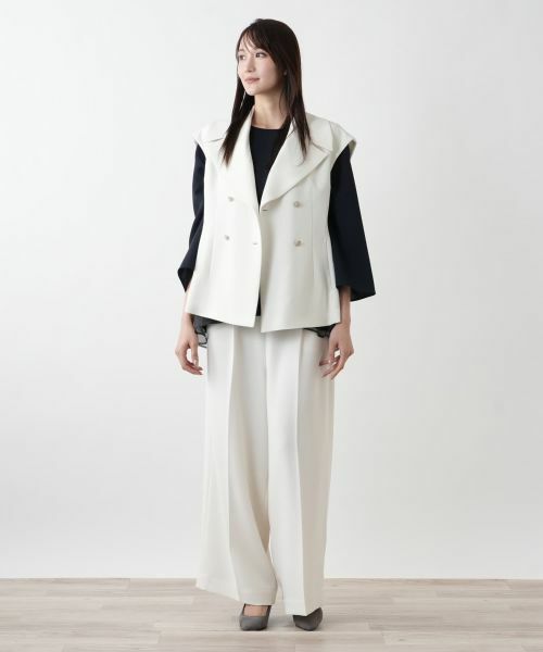 Leilian PLUS HOUSE / レリアンプラスハウス テーラードジャケット | 【店舗人気】テーラードベスト【BOURGE】 | 詳細1