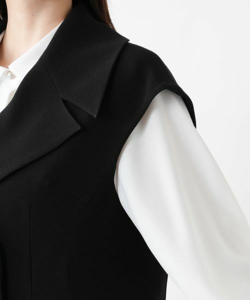 Leilian PLUS HOUSE / レリアンプラスハウス テーラードジャケット | 【店舗人気】テーラードベスト【BOURGE】 | 詳細12