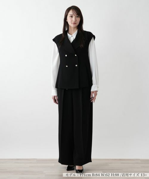 Leilian PLUS HOUSE / レリアンプラスハウス テーラードジャケット | 【店舗人気】テーラードベスト【BOURGE】 | 詳細4