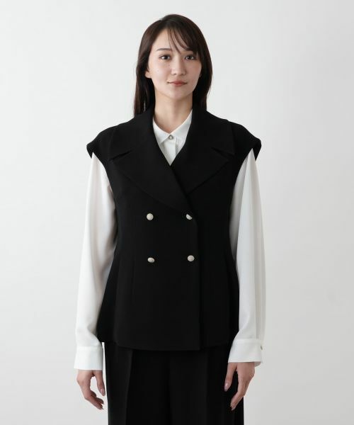 Leilian PLUS HOUSE / レリアンプラスハウス テーラードジャケット | 【店舗人気】テーラードベスト【BOURGE】 | 詳細7