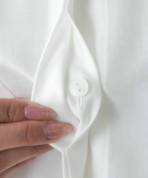 Leilian PLUS HOUSE / レリアンプラスハウス シャツ・ブラウス | 比翼ブラウス【BOURGE】 | 詳細10