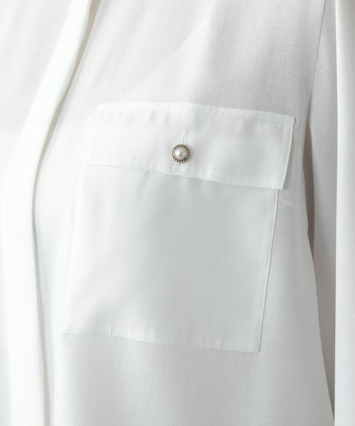 Leilian PLUS HOUSE / レリアンプラスハウス シャツ・ブラウス | 比翼ブラウス【BOURGE】 | 詳細11