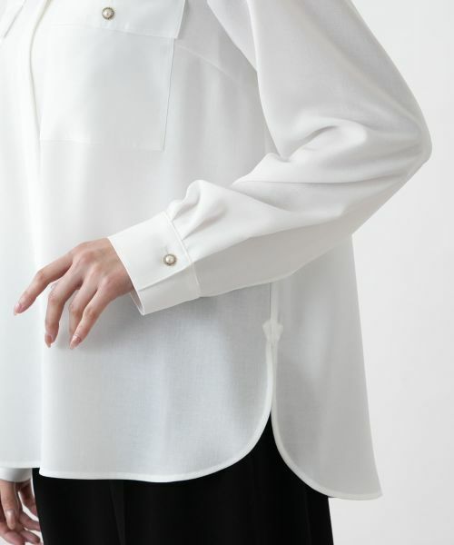 Leilian PLUS HOUSE / レリアンプラスハウス シャツ・ブラウス | 比翼ブラウス【BOURGE】 | 詳細13