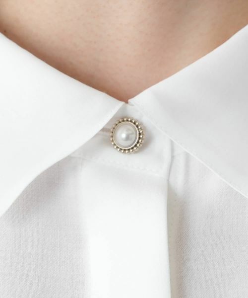 Leilian PLUS HOUSE / レリアンプラスハウス シャツ・ブラウス | 比翼ブラウス【BOURGE】 | 詳細9