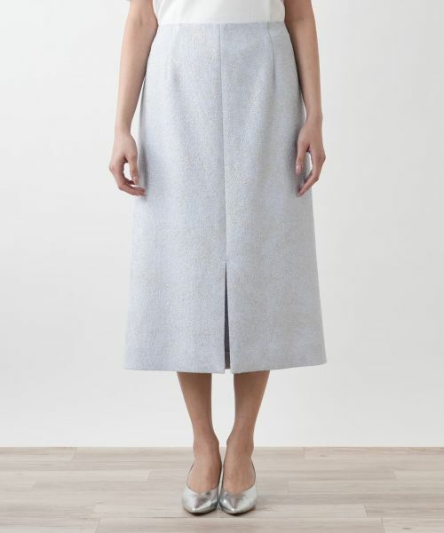 Leilian PLUS HOUSE / レリアンプラスハウス ミニ・ひざ丈スカート | ラメタイトスカート【BOURGE】 | 詳細4