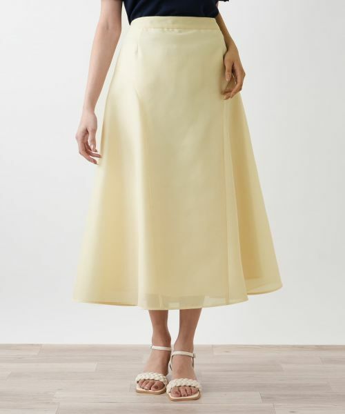 Leilian PLUS HOUSE / レリアンプラスハウス ミニ・ひざ丈スカート | フレアスカート【BOURGE】 | 詳細4