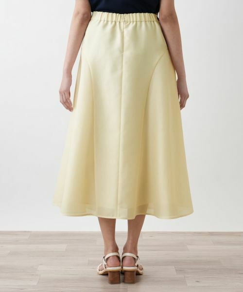 Leilian PLUS HOUSE / レリアンプラスハウス ミニ・ひざ丈スカート | フレアスカート【BOURGE】 | 詳細6