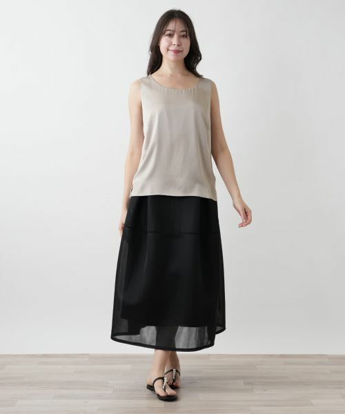 Leilian PLUS HOUSE / レリアンプラスハウス カットソー | スリーブレストップス【NEMIKA】 | 詳細1