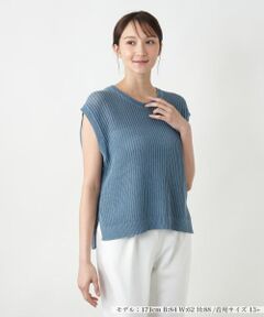 Leilian PLUS HOUSE / レリアンプラスハウス テーラードジャケット | 【店舗人気】ニットベスト【NEMIKA】