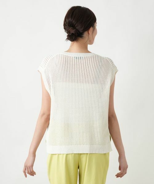 Leilian PLUS HOUSE / レリアンプラスハウス テーラードジャケット | 【店舗人気】ニットベスト【NEMIKA】 | 詳細15