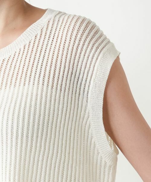 Leilian PLUS HOUSE / レリアンプラスハウス テーラードジャケット | 【店舗人気】ニットベスト【NEMIKA】 | 詳細18