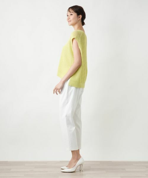 Leilian PLUS HOUSE / レリアンプラスハウス テーラードジャケット | 【店舗人気】ニットベスト【NEMIKA】 | 詳細2