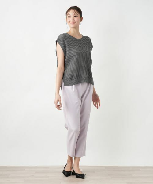 Leilian PLUS HOUSE / レリアンプラスハウス テーラードジャケット | 【店舗人気】ニットベスト【NEMIKA】 | 詳細7