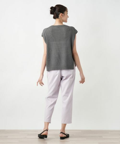 Leilian PLUS HOUSE / レリアンプラスハウス テーラードジャケット | 【店舗人気】ニットベスト【NEMIKA】 | 詳細9