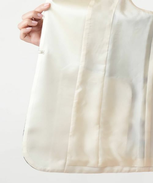 Leilian PLUS HOUSE / レリアンプラスハウス テーラードジャケット | フラワー柄カラーベスト【BOURGE】 | 詳細12