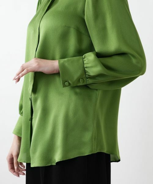 Leilian PLUS HOUSE / レリアンプラスハウス シャツ・ブラウス | ボウタイブラウス【BOURGE】 | 詳細15
