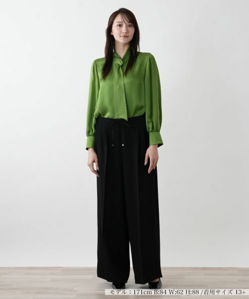 Leilian PLUS HOUSE / レリアンプラスハウス シャツ・ブラウス | ボウタイブラウス【BOURGE】 | 詳細4