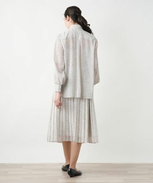 Leilian PLUS HOUSE / レリアンプラスハウス シャツ・ブラウス | ドットボウタイブラウス【BOURGE】 | 詳細6