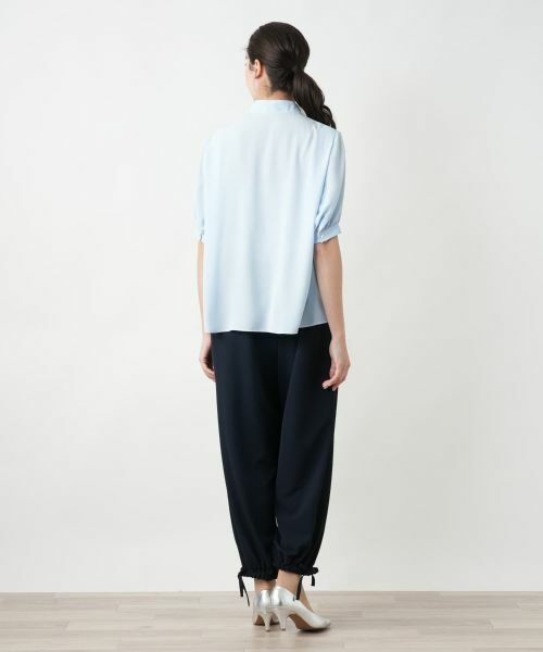 Leilian PLUS HOUSE / レリアンプラスハウス シャツ・ブラウス | スタンドカラーブラウス【BOURGE】 | 詳細6