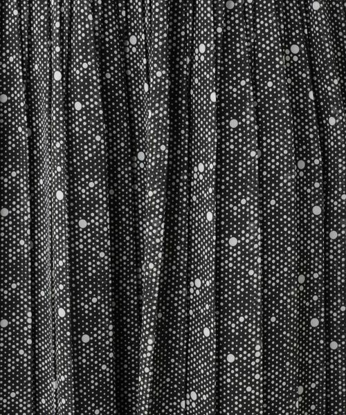 Leilian PLUS HOUSE / レリアンプラスハウス ロング・マキシ丈スカート | ドットプリーツスカート【BOURGE】 | 詳細11