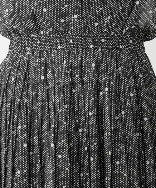 Leilian PLUS HOUSE / レリアンプラスハウス ロング・マキシ丈スカート | ドットプリーツスカート【BOURGE】 | 詳細7