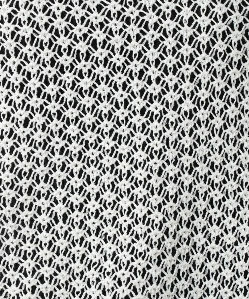 Leilian PLUS HOUSE / レリアンプラスハウス ニット・セーター | 【店舗人気】配色メッシュニットトップス【NEMIKA】 | 詳細15