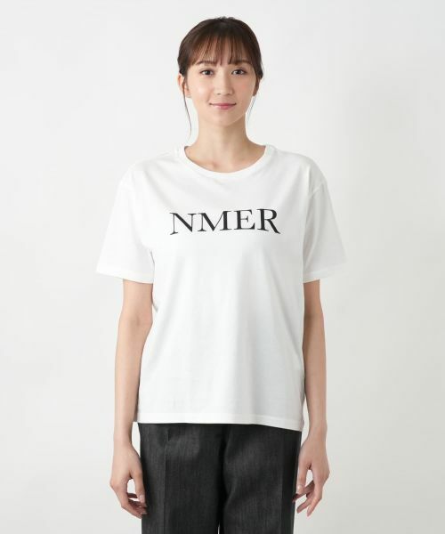 Leilian PLUS HOUSE / レリアンプラスハウス Tシャツ | ロゴプリントTシャツ【NEMIKA】 | 詳細10