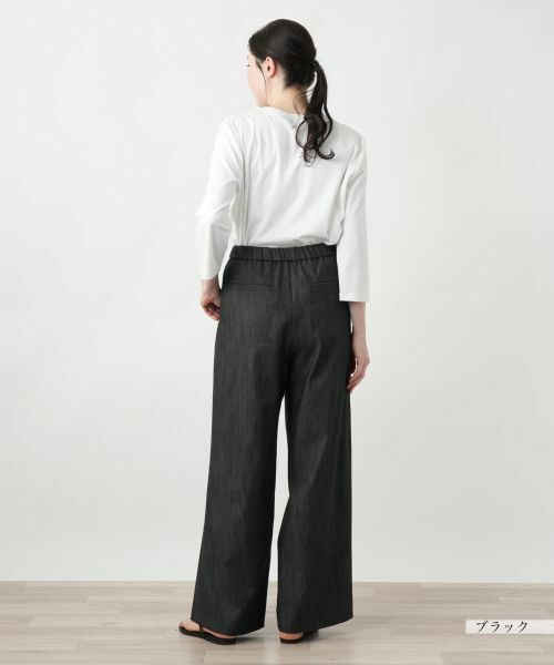 Leilian PLUS HOUSE / レリアンプラスハウス その他パンツ | 【店舗人気】マリンワイドパンツ【NEMIKA】 | 詳細12