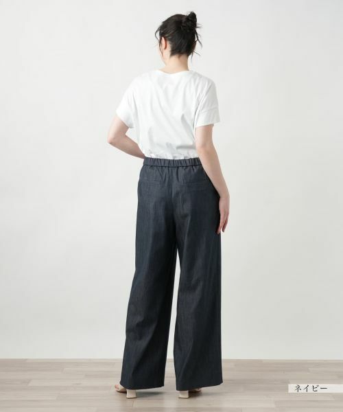 Leilian PLUS HOUSE / レリアンプラスハウス その他パンツ | 【店舗人気】マリンワイドパンツ【NEMIKA】 | 詳細6
