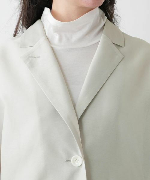 Leilian PLUS HOUSE / レリアンプラスハウス テーラードジャケット | 【店舗人気】シアーショートジャケット【NEMIKA】 | 詳細13