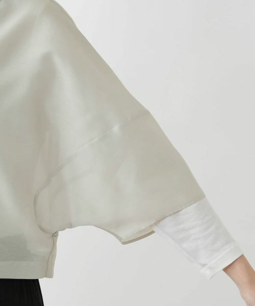 Leilian PLUS HOUSE / レリアンプラスハウス テーラードジャケット | 【店舗人気】シアーショートジャケット【NEMIKA】 | 詳細15
