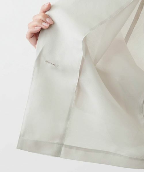 Leilian PLUS HOUSE / レリアンプラスハウス テーラードジャケット | 【店舗人気】シアーショートジャケット【NEMIKA】 | 詳細17