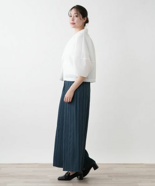 Leilian PLUS HOUSE / レリアンプラスハウス テーラードジャケット | 【店舗人気】シアーショートジャケット【NEMIKA】 | 詳細5