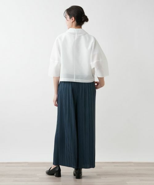 Leilian PLUS HOUSE / レリアンプラスハウス テーラードジャケット | 【店舗人気】シアーショートジャケット【NEMIKA】 | 詳細6